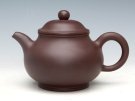 紫砂壶图片：潘壶（紫泥）400ML - 宜兴紫砂壶网