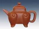 紫砂壶图片：四方宝鼎壶 - 宜兴紫砂壶网