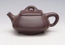 紫砂壶图片：四方飘底 - 宜兴紫砂壶网