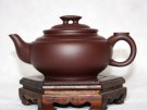 紫砂壶图片：紫茄泥 上新桥壶 - 宜兴紫砂壶网