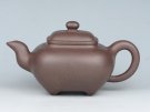 紫砂壶图片：传炉 容量：580cc   300cc 泥料：清灰泥 - 宜兴紫砂壶网