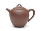 紫砂壶图片：美人肩  泥料：拼紫  容量：220CC - 宜兴紫砂壶网