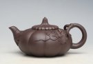 紫砂壶图片：扁南瓜 - 宜兴紫砂壶网
