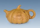 紫砂壶图片：南瓜壶 - 宜兴紫砂壶网