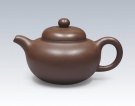 紫砂壶图片：柿圆    1500元 - 宜兴紫砂壶网