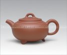 紫砂壶图片：三足如意 - 宜兴紫砂壶网
