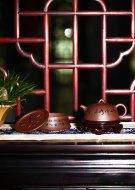 紫砂壶图片：真趣组壶 - 宜兴紫砂壶网