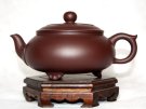 紫砂壶图片：紫茄泥  大彬如意 - 宜兴紫砂壶网
