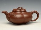 紫砂壶图片：上合梅 泥料：底槽清 600cc - 宜兴紫砂壶网