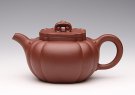 紫砂壶图片：筋囊如意壶 - 宜兴紫砂壶网