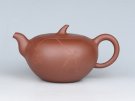 紫砂壶图片：高茄段 容量：250cc  泥料：紫泥 - 宜兴紫砂壶网
