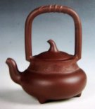 紫砂壶图片：水瓜提梁 - 宜兴紫砂壶网
