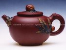 紫砂壶图片：祝君长寿壶 - 宜兴紫砂壶网