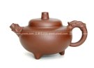 紫砂壶图片：三足玉龙<徐宝珍> - 宜兴紫砂壶网