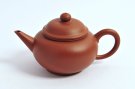 紫砂壶图片：朱泥水平壶 - 宜兴紫砂壶网