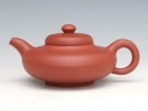 紫砂壶图片：合欢 红清水泥 - 宜兴紫砂壶网