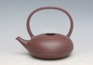 紫砂壶图片：玉带提梁 - 宜兴紫砂壶网