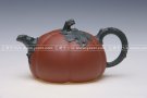 紫砂壶图片：手工双色南瓜 - 宜兴紫砂壶网