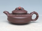 紫砂壶图片：双色竹鼓 - 宜兴紫砂壶网