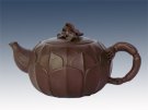 紫砂壶图片：荷花莲藕 - 宜兴紫砂壶网