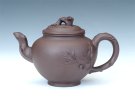 紫砂壶图片：桃报春壶 - 宜兴紫砂壶网