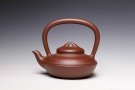 紫砂壶图片：线圆提梁 - 宜兴紫砂壶网