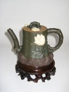 紫砂壶图片：玉兰花 - 宜兴紫砂壶网