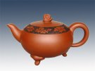 紫砂壶图片：祥云壶 - 宜兴紫砂壶网