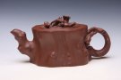 紫砂壶图片：松鼠梅庄壶 - 宜兴紫砂壶网