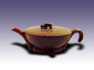 紫砂壶图片：绞泥蜂巢 250CC - 宜兴紫砂壶网
