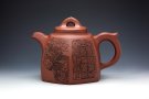 紫砂壶图片：正德六方 - 宜兴紫砂壶网