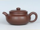 紫砂壶图片：扁鼓   泥料：底槽清 - 宜兴紫砂壶网