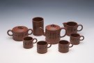紫砂壶图片：八件至臻茶具 - 宜兴紫砂壶网