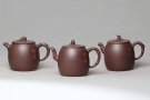 紫砂壶图片：松风、竹韵、梅清组壶 - 宜兴紫砂壶网