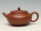 紫砂壶图片：朱泥扁鼓 - 宜兴紫砂壶网