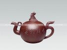 紫砂壶图片：金鸡报春壶 - 宜兴紫砂壶网