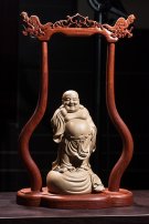 紫砂壶图片：布袋罗汉 - 宜兴紫砂壶网