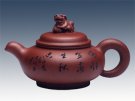 紫砂壶图片：戏狮壶 - 宜兴紫砂壶网