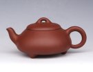 紫砂壶图片：弯嘴石瓢 - 宜兴紫砂壶网