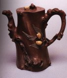 紫砂壶图片：大佛手壶 - 宜兴紫砂壶网