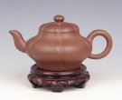 紫砂壶图片：五辫壶     茶博会金奖 - 宜兴紫砂壶网