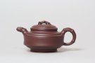 紫砂壶图片：双线竹鼓 - 宜兴紫砂壶网