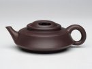 紫砂壶图片：牛盖水扁 - 宜兴紫砂壶网