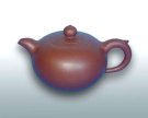 紫砂壶图片：凌花如意壶 - 宜兴紫砂壶网
