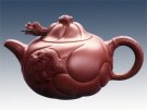 紫砂壶图片：鱼化龙 - 宜兴紫砂壶网
