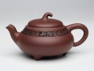 紫砂壶图片：三脚茄段 - 宜兴紫砂壶网