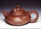 紫砂壶图片：风卷葵壶 - 宜兴紫砂壶网