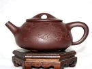 紫砂壶图片：紫茄泥  汉棠石瓢 - 宜兴紫砂壶网