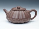 紫砂壶图片：菱花石瓢 380CC - 宜兴紫砂壶网