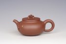 紫砂壶图片：凝菊300CC（全手工） - 宜兴紫砂壶网